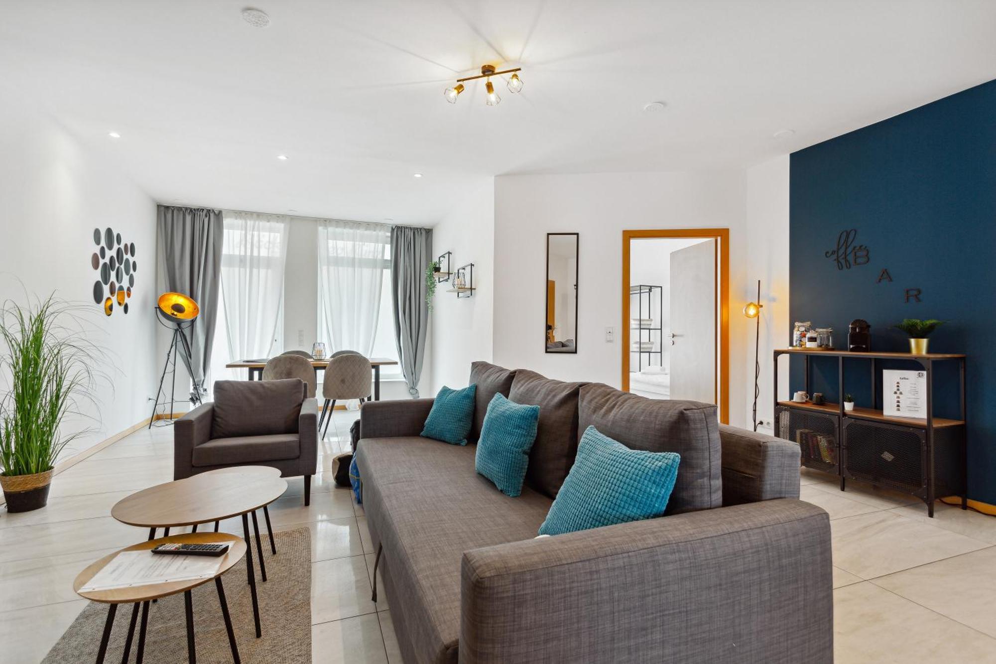 Gross, Modern, Vollausgestattet, Gemuetlich Mit Kueche Und Parkplatz Fuer Urlaub Oder Business Apartment Kettig Exterior photo